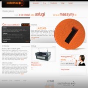 Adaks projekt strony, wizytówek i logotypu