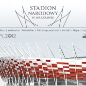 Stadion Narodowy projekt strony www