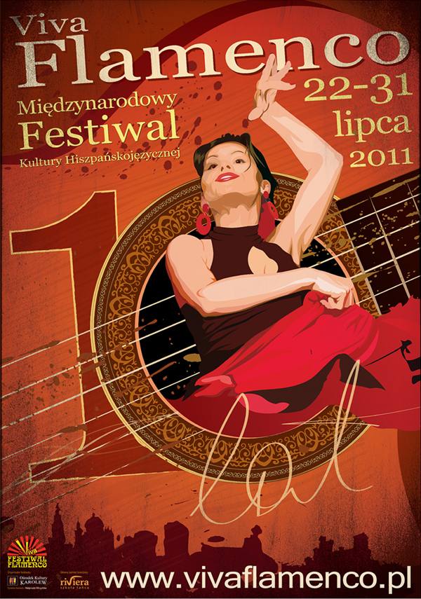 Festiwal Viva Flamenco 2011 plakat